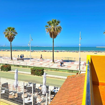 אל פוארטו דה סנטה מריה Beachfront Duplex 1ª Linea & Terraces Oceanfront מראה חיצוני תמונה