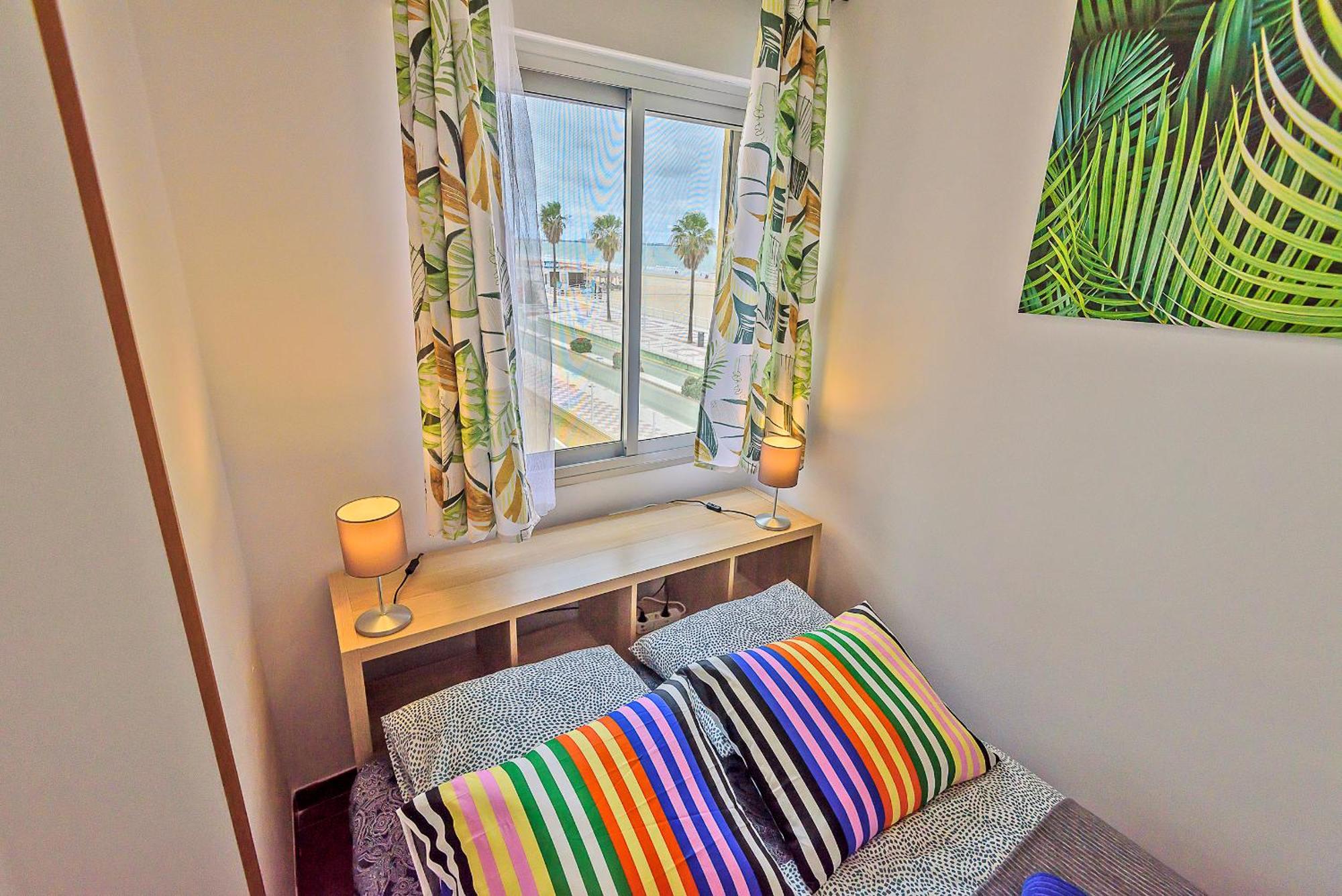 אל פוארטו דה סנטה מריה Beachfront Duplex 1ª Linea & Terraces Oceanfront מראה חיצוני תמונה